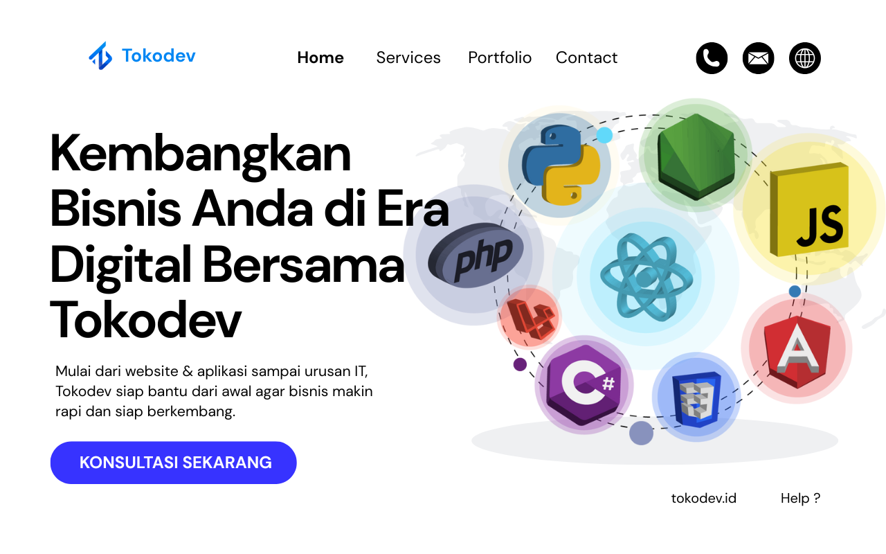 Website Company Profile & Landing Page